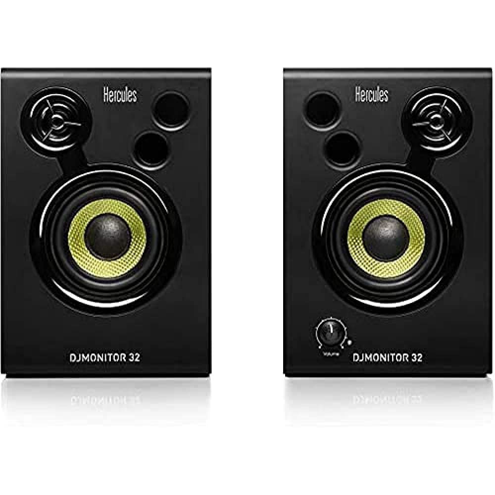 Hercules DJ Monitor 32 2.0-Lautsprecherset – 16 W, schwarz